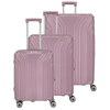 travelite Elvaa Kofferset 4 Rollen L/M/S,  Pink