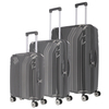 travelite Elvaa Kofferset 4 Rollen L/M/S,  Schwarz