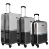 travelite Frisco Koffer Set 3-teilig S-M-L,  Schwarz