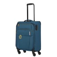 travelite Go Handgepäck Trolley S,  4 Rollen,  55 cm,  33 L,  Petrol