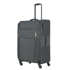 travelite Go Trolley L,  4 Rollen,  77 cm,  89 L,  Grau