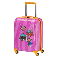 travelite HELDEN DER STADT Kindertrolley 47 cm 4 Rollen,  Pink