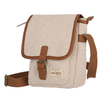 travelite Hempline Crossover Tasche 25 cm,  Beige