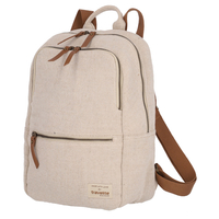 travelite Hempline Rucksack 36 cm,  Beige