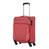 travelite Jakku Handgepäck Trolley S,  4 Rollen,  54 cm,  33 L,  Rot