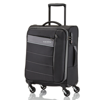 travelite Kite Handgepäck Trolley S,  4 Rollen,  54 cm,  36 L,  Schwarz