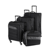 travelite Kite Koffer Set 4-teilig,  Schwarz