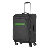 travelite Madeira Trolley M,  4 Rollen,  67 cm,  60 L,  Grau