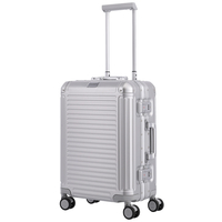 travelite Next Handgepäck Trolley S,  4 Rollen,  55 cm,  39 L,  Silber