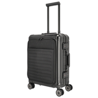 travelite Next Handgepäck Trolley S,  4 Rollen,  55 cm,  41 L,  Schwarz