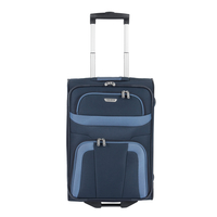 travelite Orlando Handgepäck Trolley S,  2 Rollen,  53 cm,  37 L,  Blau