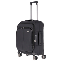 travelite Priima Handgepäck Trolley S,  4 Rollen,  55 cm,  34 L,  Schwarz