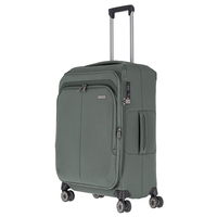 travelite Priima Trolley M,  4 Rollen,  68 cm,  62 L,  Grün
