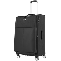 travelite Proof Trolley L,  4 Rollen,  78 cm,  94 L,  Schwarz