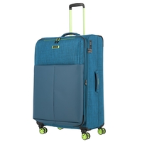 travelite Proof Trolley L,  4 Rollen,  78 cm,  94 L,  Türkis