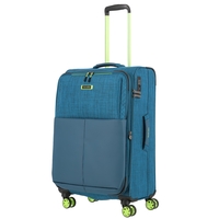 travelite Proof Trolley M,  4 Rollen,  68 cm,  61 L,  Türkis