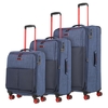 travelite Proof Trolley Set 55/68 4 Rollen,  0 cm,  Blau