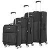 travelite Proof Trolley Set 55/68 4 Rollen,  0 cm,  Schwarz