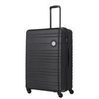 travelite Roadtrip Trolley L,  4 Rollen,  77 cm,  97 L,  Schwarz