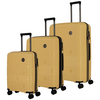 travelite Smarty Koffer Set 55/68/77 4 Rollen,  Gelb