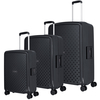 travelite Terminal Trolley Set 54/67 4 Rollen,  0 cm,  Schwarz