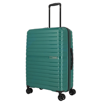 travelite Trient Trol M,  4 Rollen,  66 cm,  67 L,  Grün