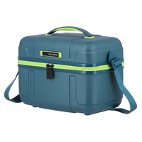 travelite Vector Beautycase 36 cm,  20 L,  Petrol/limone