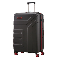 travelite Vector Trolley L,  4 Rollen,  77 cm,  103 L,  Schwarz
