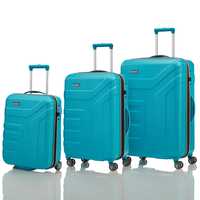 travelite Vector Trolley Set 55/70 4 Rollen,  0 cm,  Türkis