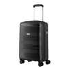 travelite Zenit Handgepäck Trolley S,  4 Rollen,  55 cm,  36 L,  Schwarz