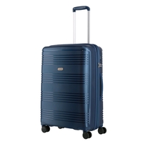 travelite Zenit Trolley M,  4 Rollen,  68 cm,  72 L,  Blau