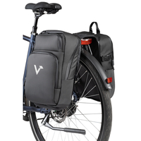 Valkental ValkBusiness 3in1 Fahrradtasche 42 cm,  Schwarz