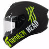 Broken Head (A-Minus-Ware) Adrenalin Therapy 4X Black-Green Matt