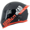 Broken Head (A-Minus-Ware) BeProud Pro Rot Sport-Integralhelm Limited Color...