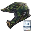 Broken Head (A-Minus-Ware) Crosshelm Squadron Rebelution Camouflage Gold-Neon...