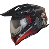 Broken Head (A-Minus-Ware) Endurohelm Road Pirate VX2 Rot
