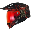 Broken Head Enduro Helm Jack S. VX2 Rot SET Inkl. Rot Verspiegeltem Visier