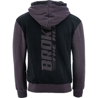 Broken Head Hoodie Rebelmaker Grau
