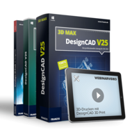 DesignCAD 3D PRINT V25 Edition - Vorteilspaket
