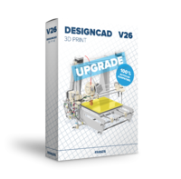 DesignCAD 3D PRINT V26 - Upgrade