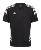 adidas Condivo 22 Trikot Kids Schwarz Weiss