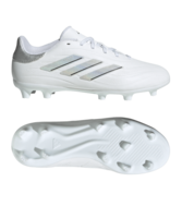 adidas COPA Pure 2 League FG Kids Pearlized Weiss Silber