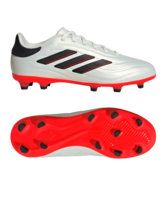 adidas COPA Pure 2 League FG Solar Energy Kids Weiss Schwarz Rot