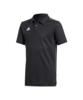 adidas Core 18 Polo kurzarm Kids Schwarz