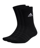 adidas Cush Crew 3er Pack Socken Schwarz Weiss