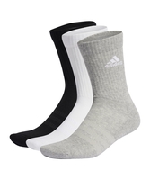 adidas Cush Crew 3erPack Socken Grau Weiss