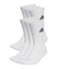adidas Cush Crew 6er Pack Socken Weiss Schwarz