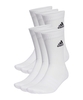 adidas Cush Crew 6er Pack Socken Weiss Schwarz