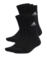 adidas Cushioned Crew 6er Pack Socken Schwarz