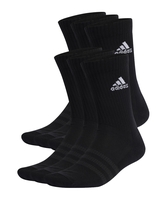 adidas Cushioned Crew 6er Pack Socken Schwarz